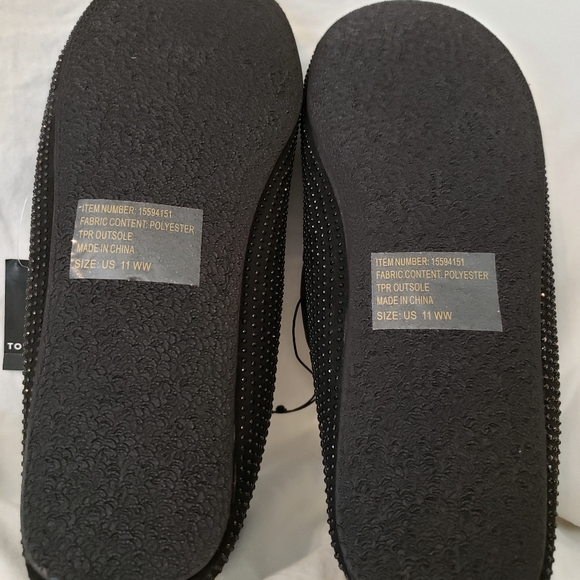 Torrid Black Slippers - Picture 2 of 4